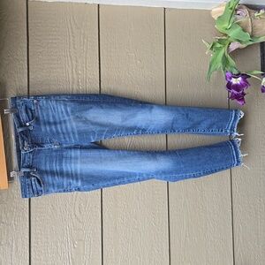 Lucky Brand Lolita skinny raw hem jeans 6/ 28 ankle